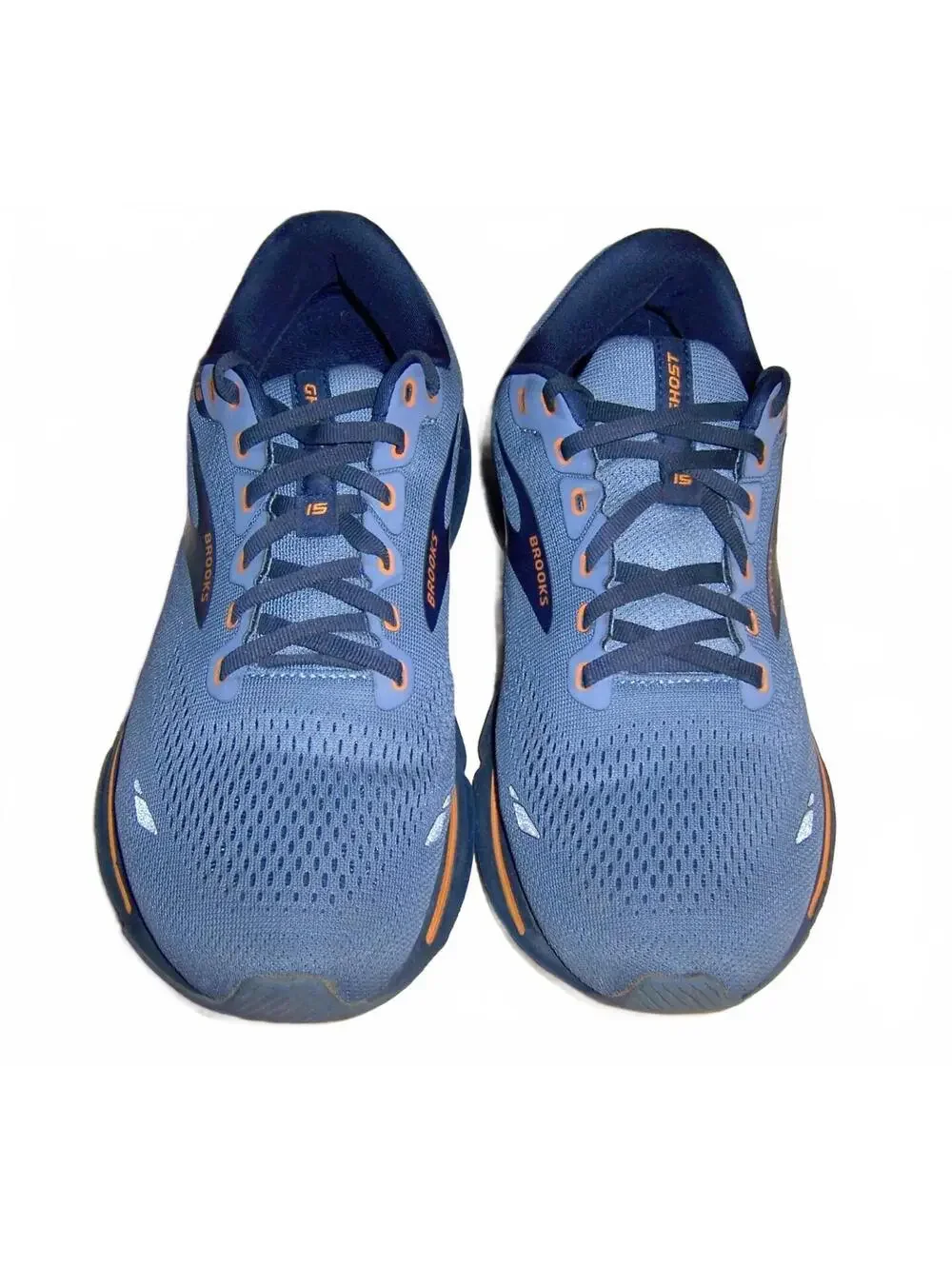 Brooks Ghost 15 Mens Running Shoes - Flint Blue/Peacoat US 9